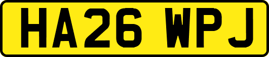 HA26WPJ