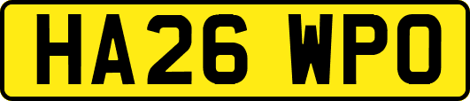 HA26WPO