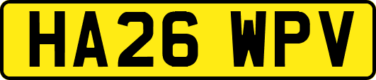 HA26WPV