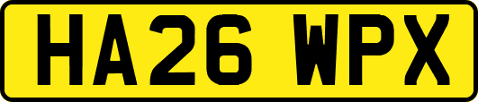 HA26WPX