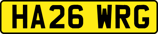 HA26WRG