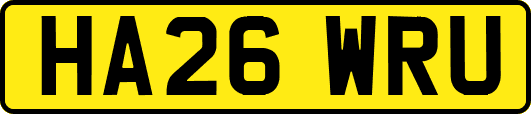 HA26WRU