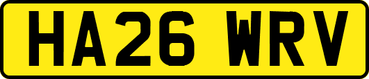 HA26WRV