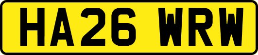 HA26WRW