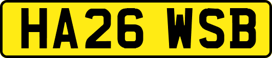 HA26WSB