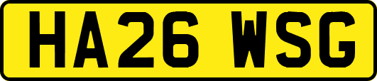 HA26WSG