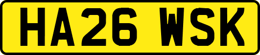 HA26WSK