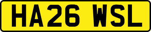 HA26WSL