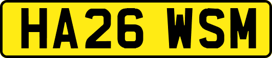 HA26WSM