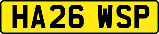 HA26WSP