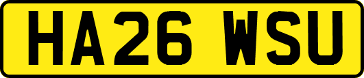 HA26WSU