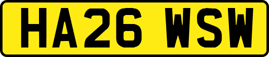 HA26WSW