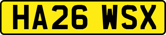 HA26WSX