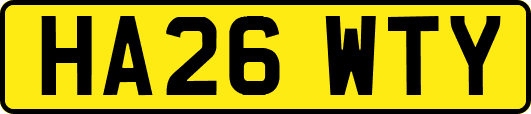 HA26WTY