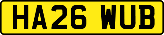 HA26WUB