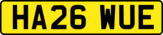 HA26WUE