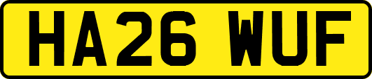 HA26WUF
