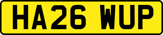 HA26WUP