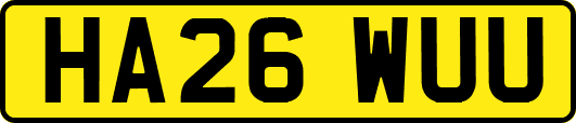 HA26WUU