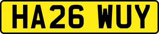 HA26WUY