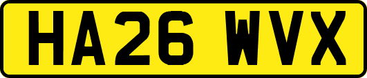 HA26WVX
