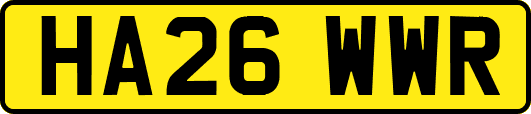 HA26WWR