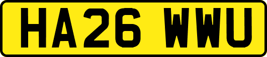 HA26WWU