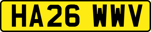 HA26WWV
