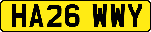 HA26WWY