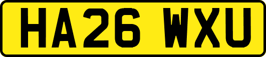 HA26WXU