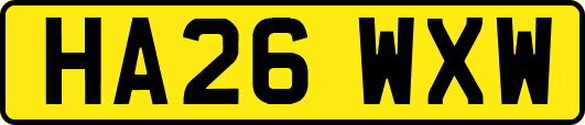 HA26WXW