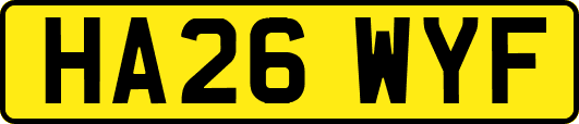 HA26WYF