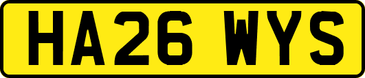 HA26WYS