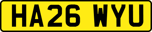 HA26WYU