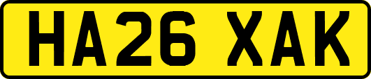 HA26XAK
