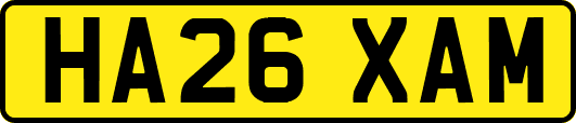 HA26XAM