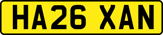 HA26XAN