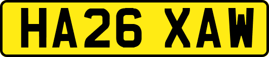 HA26XAW