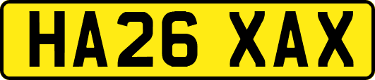 HA26XAX