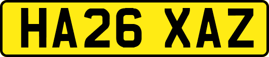 HA26XAZ