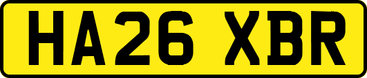 HA26XBR