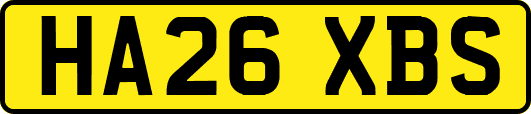 HA26XBS