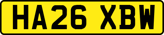 HA26XBW