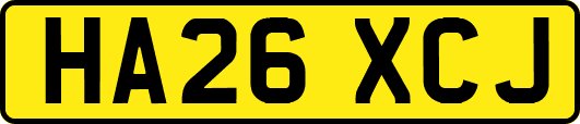 HA26XCJ