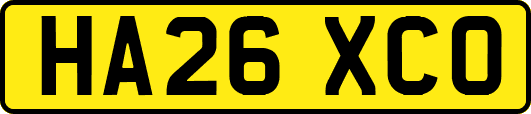 HA26XCO