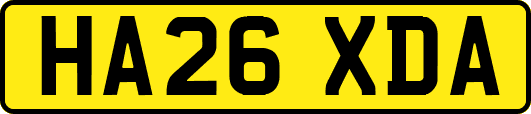 HA26XDA