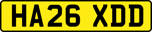 HA26XDD