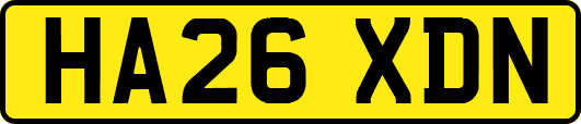 HA26XDN