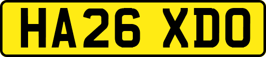 HA26XDO