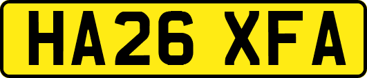 HA26XFA